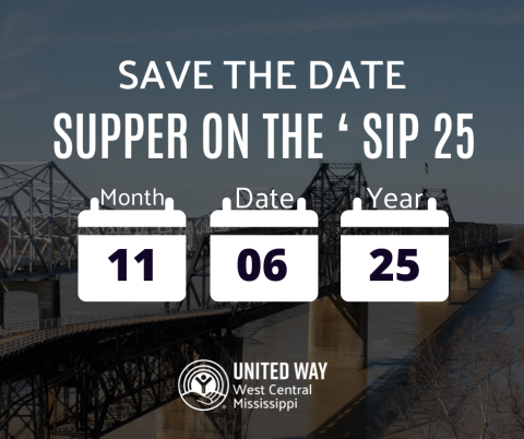 save the date for supper on the sip 2025